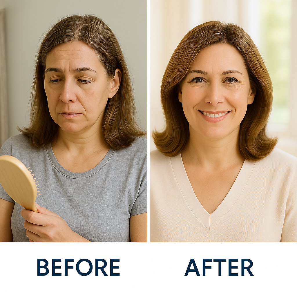 Before and after results
